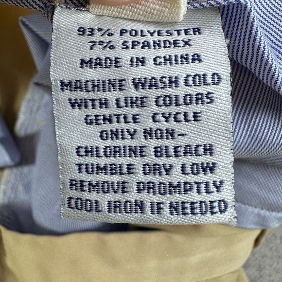 Onward Reserve Shorts Mens 40 Khaki Performance Chino Golf Shorts Stretch - Picture 4 of 10